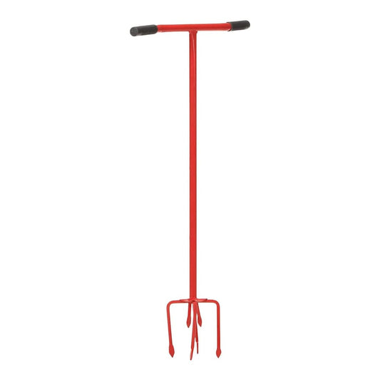 Garden Claw Red Steel standing upright on a white background