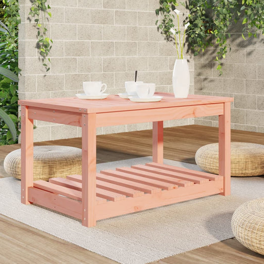 Garden Table 121x82,5x45 cm Solid Wood Pine Natural douglas 50.5 cm