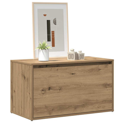 Hall Bench 80x40x45 cm Engineered Wood Artisan oak