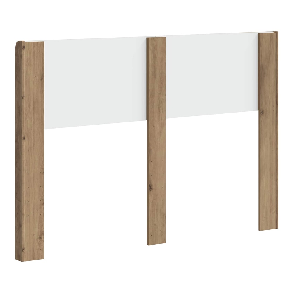 The back of the headboard showing its construction and attachment points