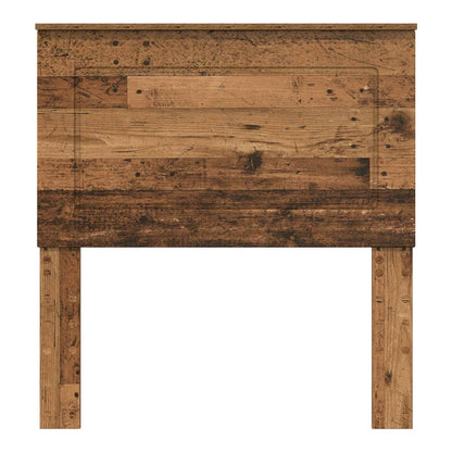 The vidaXL Headboard Old Wood 100 cm Engineered Wood showing its full structure
