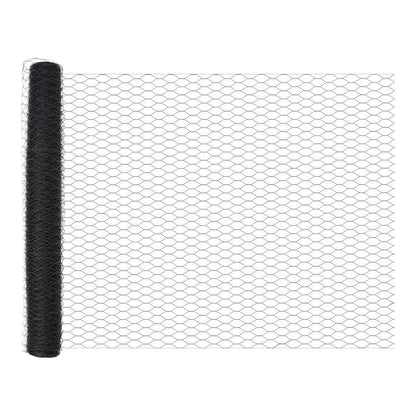 Hexagon Fence PVC Grey
