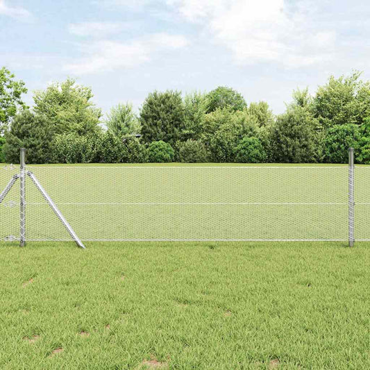 Fence Silver Galvanised steel Mesh size