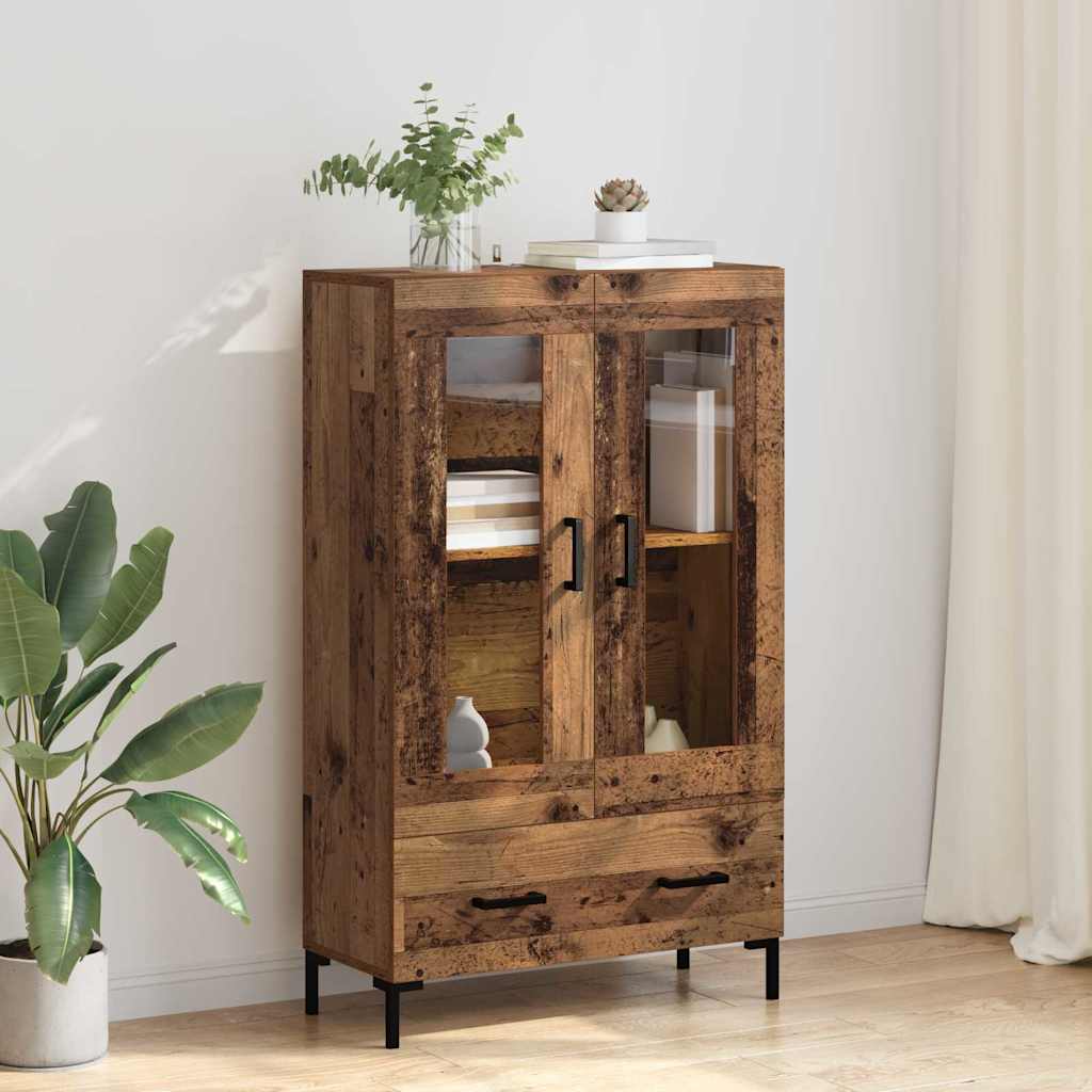 Highboard 69,5x31x115 cm Engineered Wood Old wood