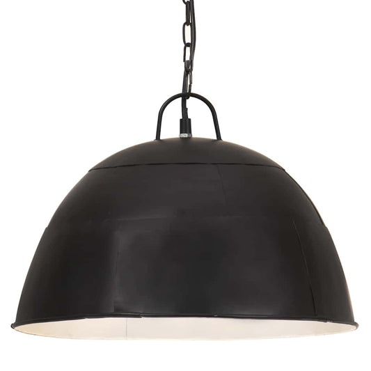 Industrial Vintage Hanging Lamp 25 W Round 41 cm E27 Black Φ 41 cm