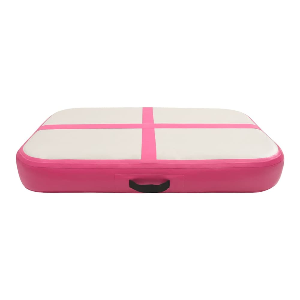 Inflatable Gymnastics Mat with Pump PVC Pink
