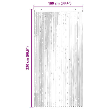 The insect screen with dimensions shown