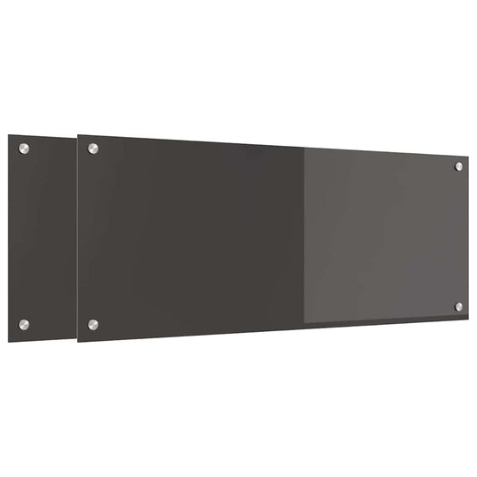 The kitchen backsplash panels shown overlapping each other against a plain white background