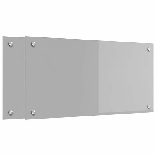 The kitchen splashback panels shown stacked slightly offset against a plain white background