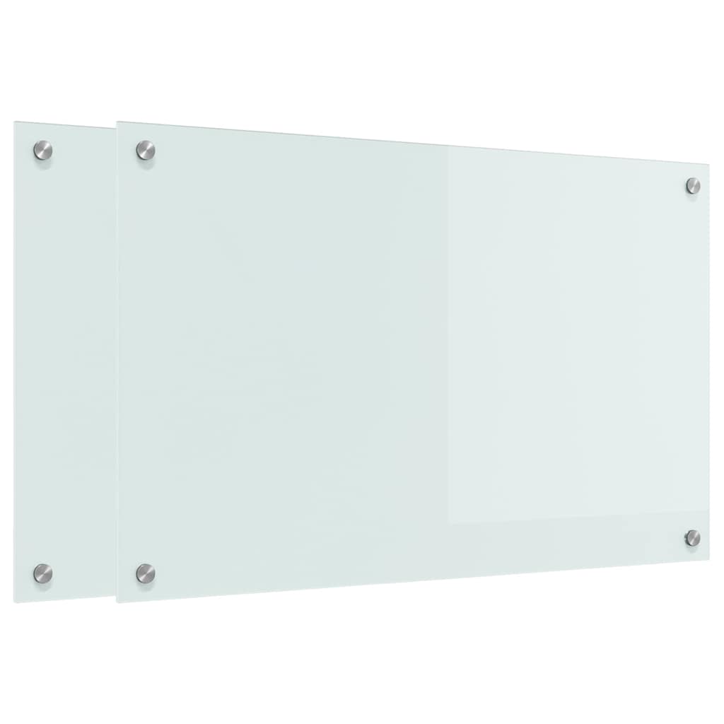 the kitchen backsplash panels shown stacked together with visible metal mounting hardware