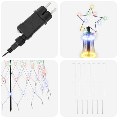 LED Christmas Tree in Black