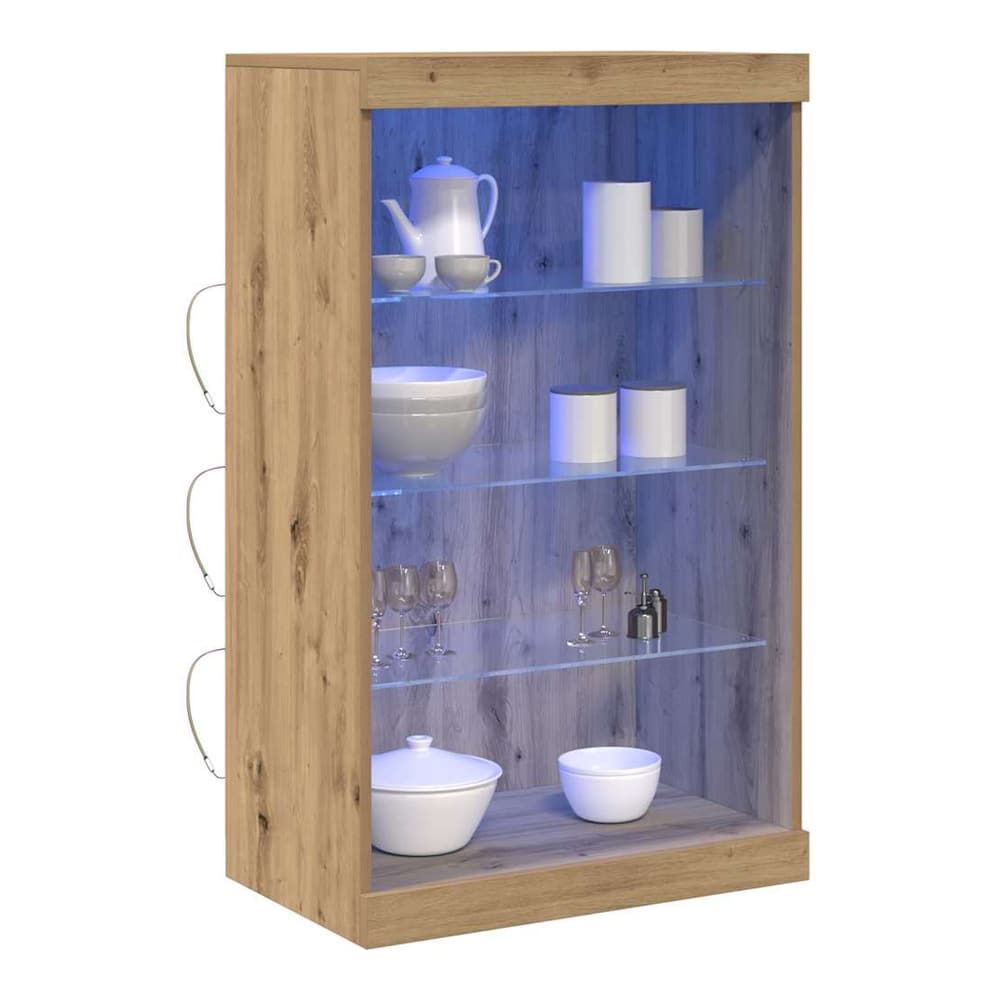 Buffets & Sideboards with LED lighting and decorative items