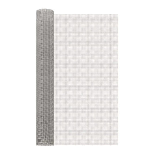 Mesh Screen 80 x 500 cm Stainless Steel 201 Silver Height 500 cm Length 80 cm 6 mesh