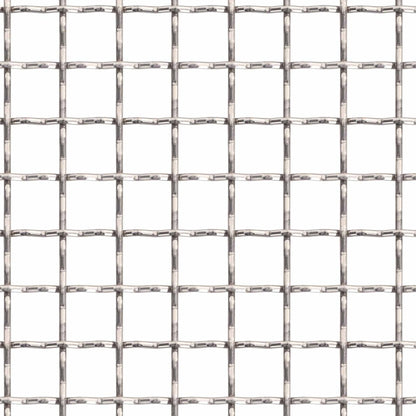 Close-up of the stainless steel mesh screen pattern
