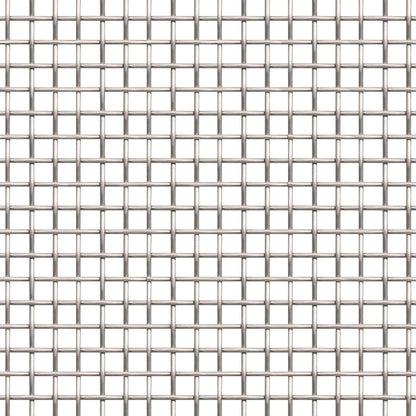 A detailed close-up of the stainless steel mesh screen grid