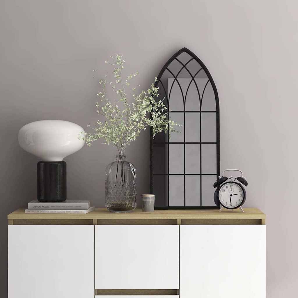 Mirror Iron for Indoor Use Black