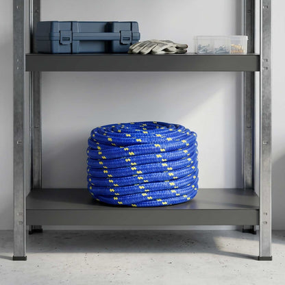 Multipurpose Utility Rope 20 mm 50 m Blue PP 2400 kg Max Load 1
