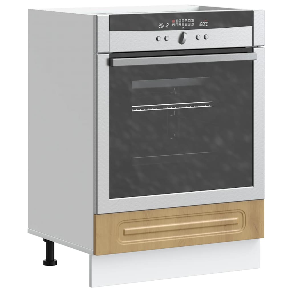 Oven Cabinet "Kalmar" Artisan Oak Engineered Wood