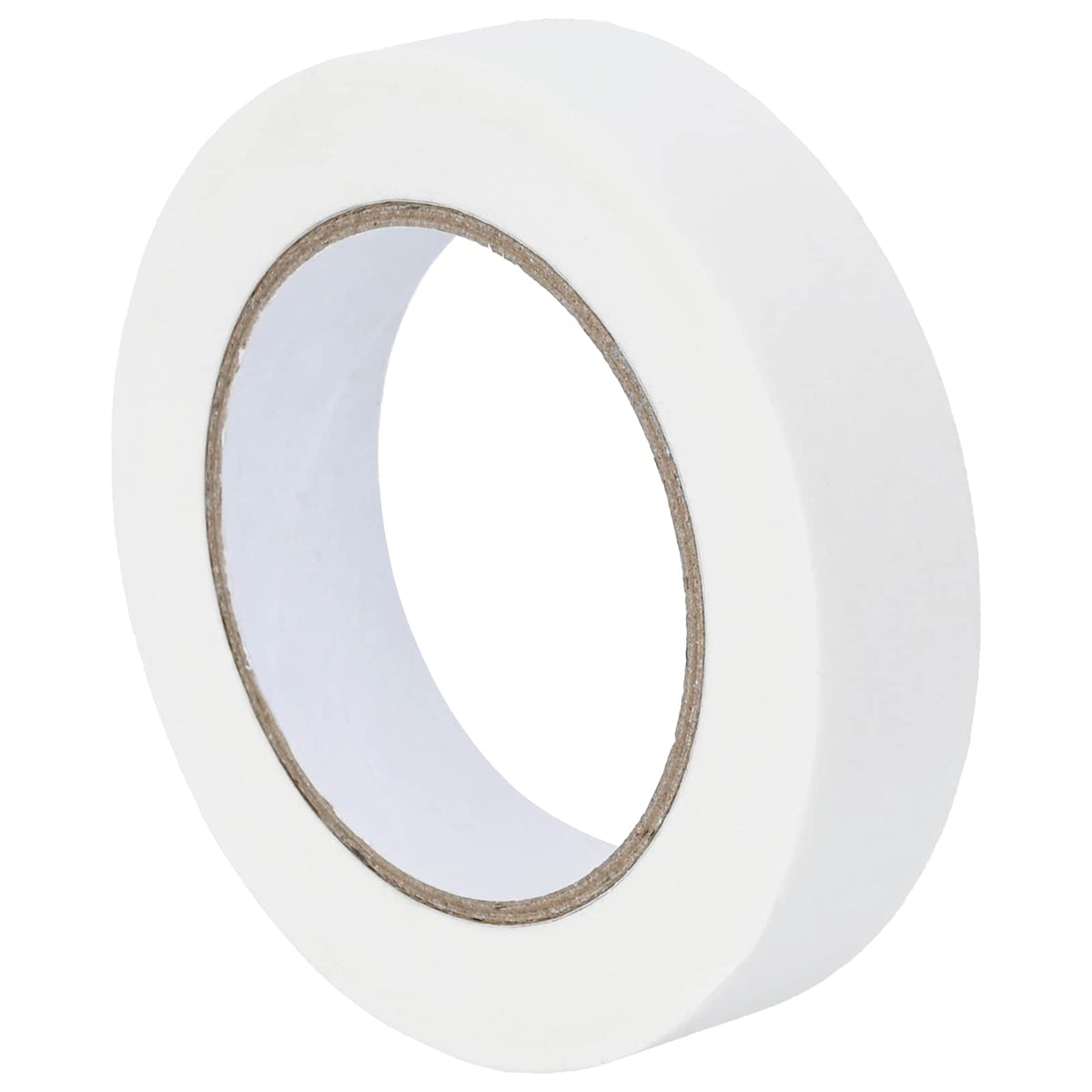 A roll of white paper masking tape for painting