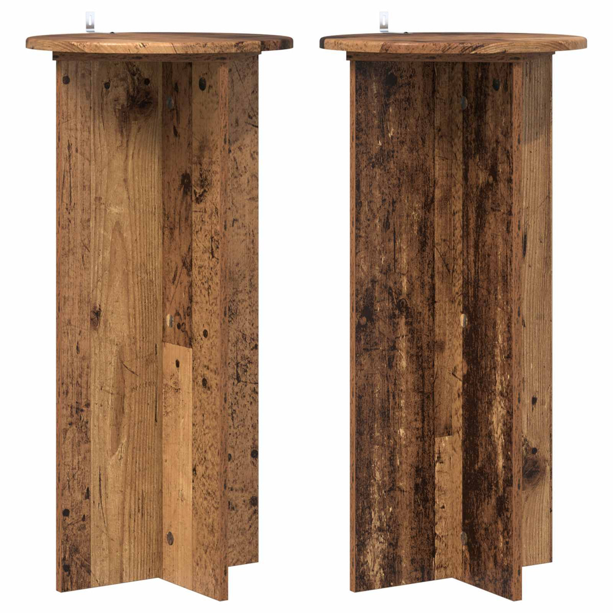The two plant stands shown side by side against a plain white background