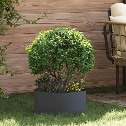 Planter Ring 40 x 40 x 20 cm Cold-rolled Steel 5 40 cm Anthracite