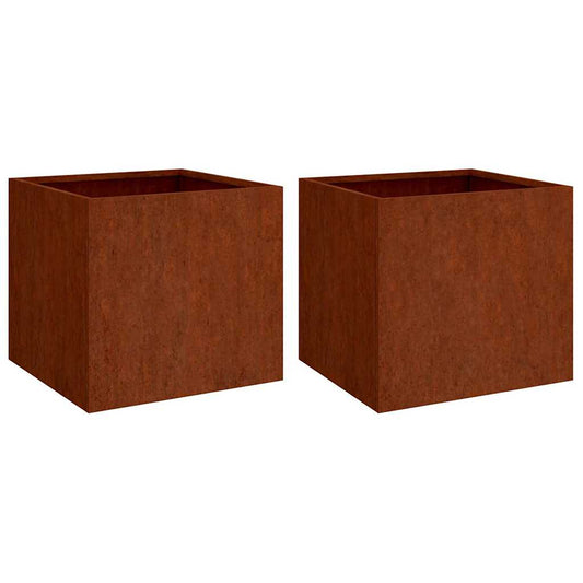 Planters Corten Steel