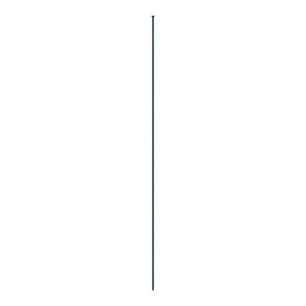 The metal stake used to secure the fence panels into the ground
