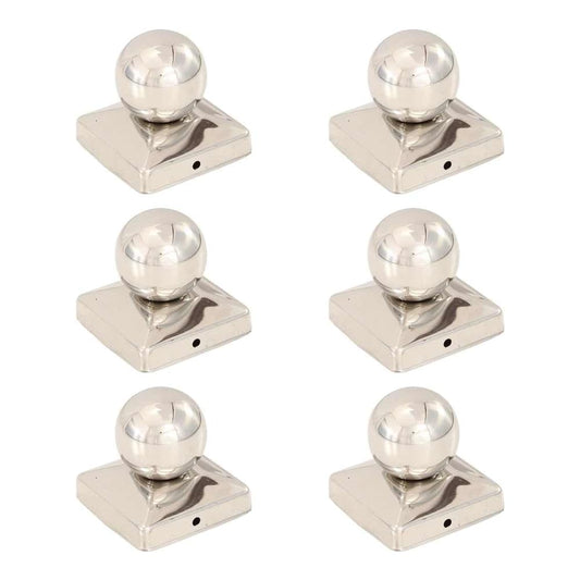 Post Caps 6 pcs Globe Final 81 mm 81 mm