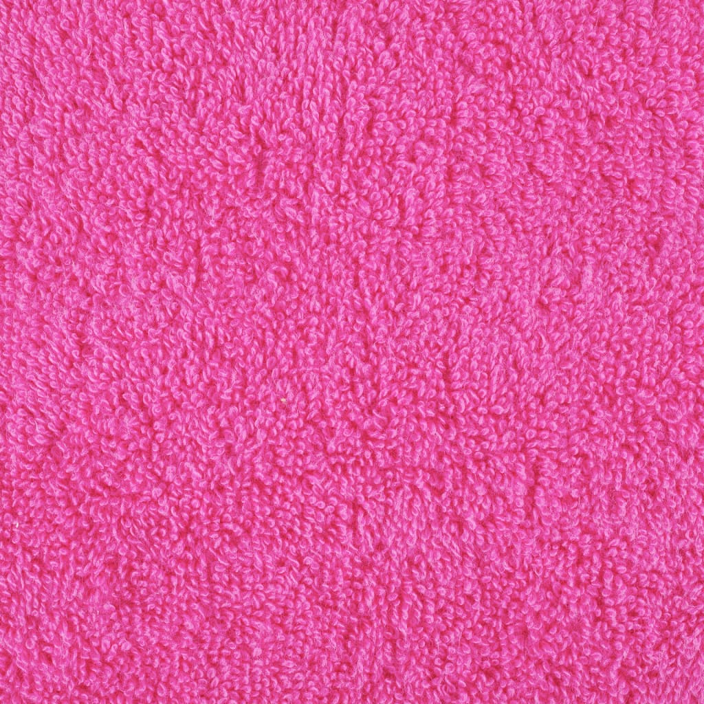 Close-up texture of a pink towel