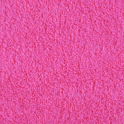 Close-up texture of a pink towel