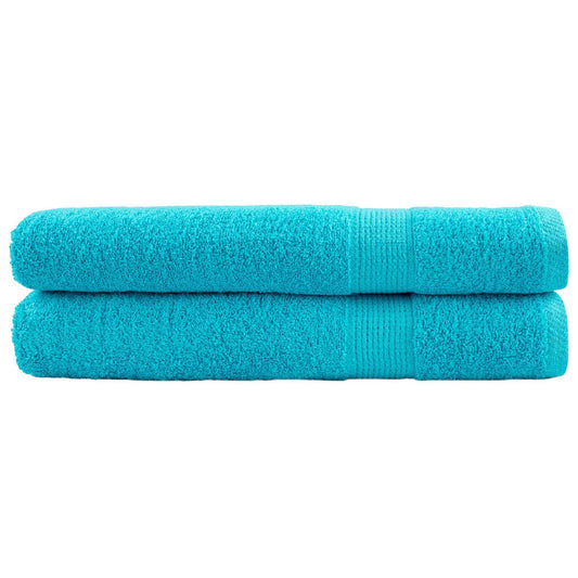 Premium Towels SOLUND 2 pcs Turquoise 600 gsm