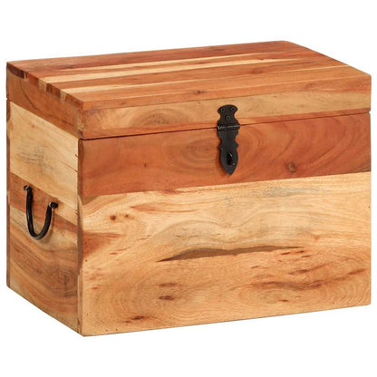 Reclaimed Storage Box Solid Wood Solid acacia wood