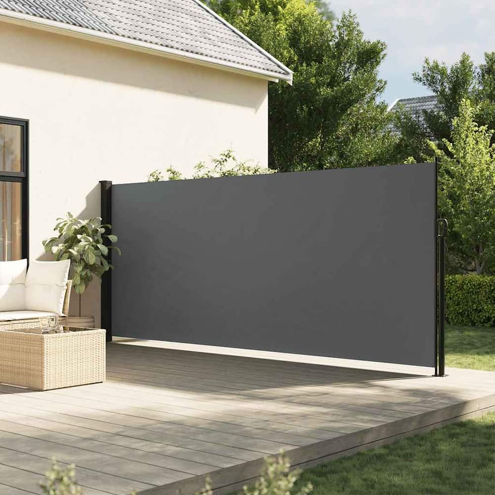 Retractable Side Awning Anthracite