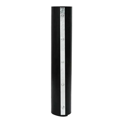Black root barrier with metal strip joined together