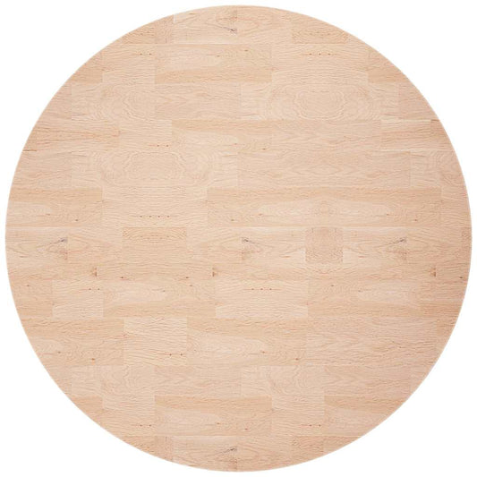 Round Table Top cm Untreated Solid Wood Oak