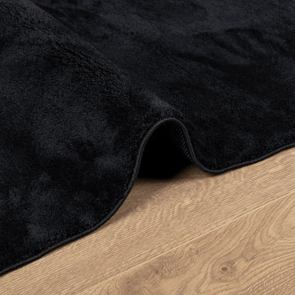 Rug OVIEDO Short Pile Black