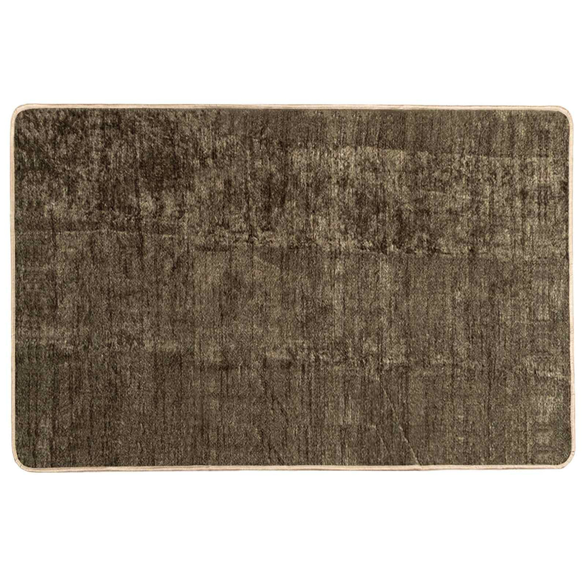 The MARSA Forest Green rug runner showing its full design and shape