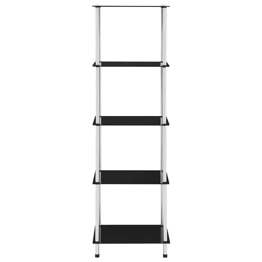 The standing shelf viewed directly from the front