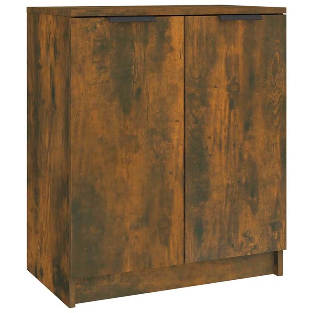 The shoe cabinet shown from a high angle perspective with two closed doors