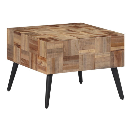Side Table Solid Reclaimed Teak 55 cm 40 cm 55 cm