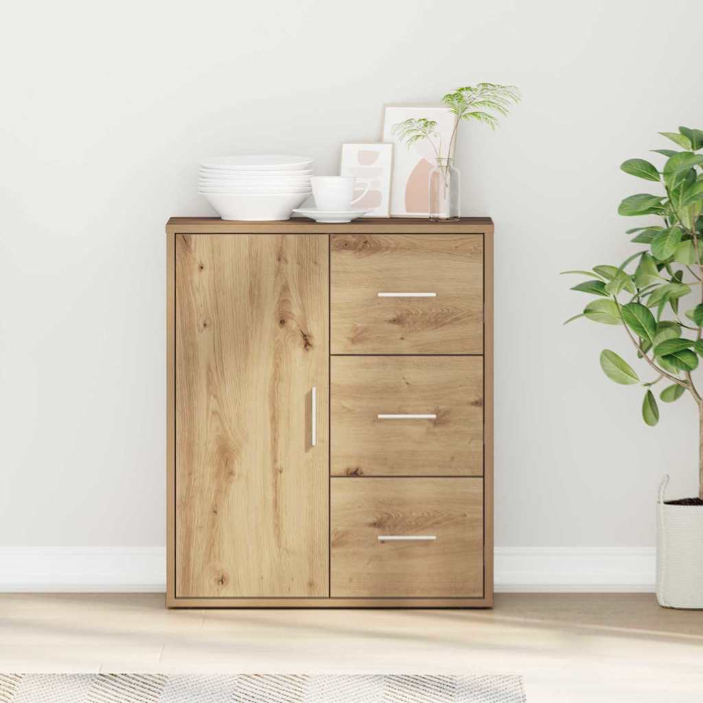 Sideboard 60x31x70 cm Engineered Wood Artisan oak