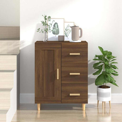 Sideboard 69,5x34x90 cm Engineered Wood Brown oak