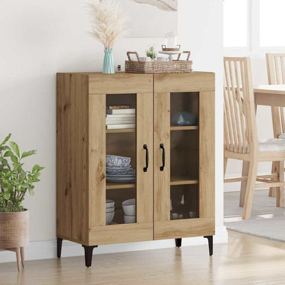 Sideboard 69,5x34x90 cm Engineered Wood Artisan oak