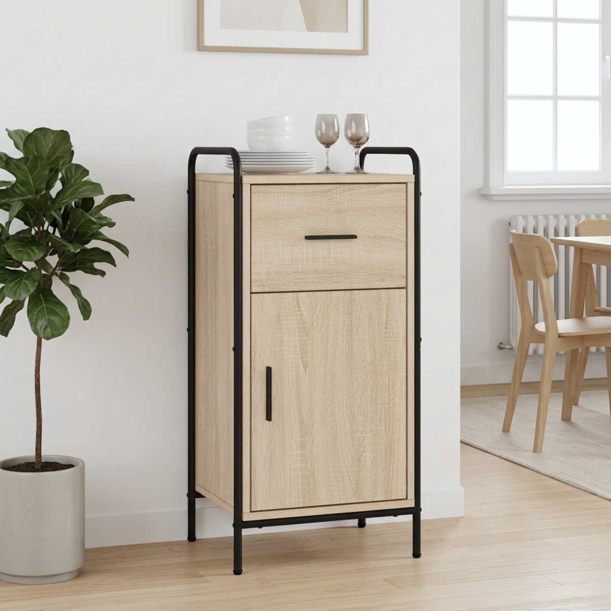 Sideboard Sonoma Oak Engineered Wood