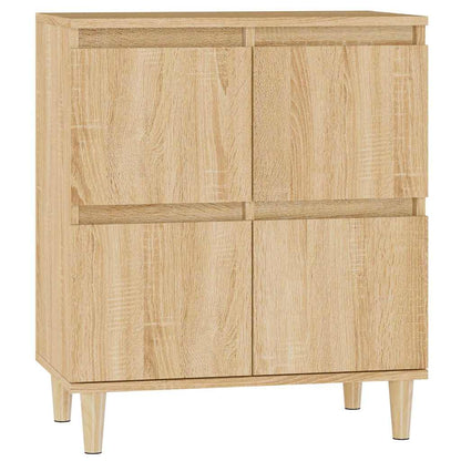 Buffet and sideboard in sonoma oak finish, showing the wood grain detail