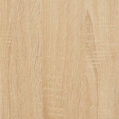 Close-up of the wood grain texture on the book cabinet