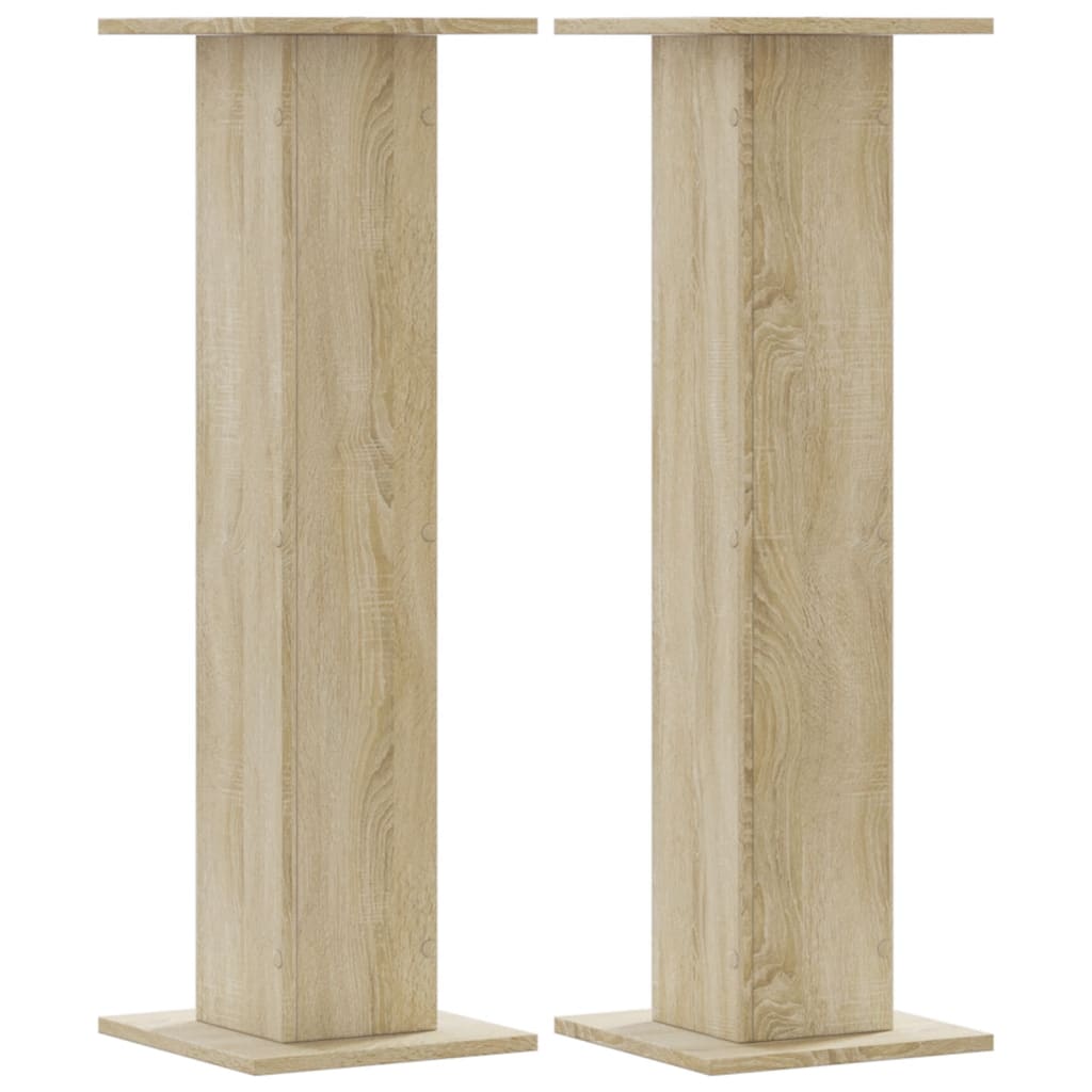 the speaker stands shown together against a plain white background