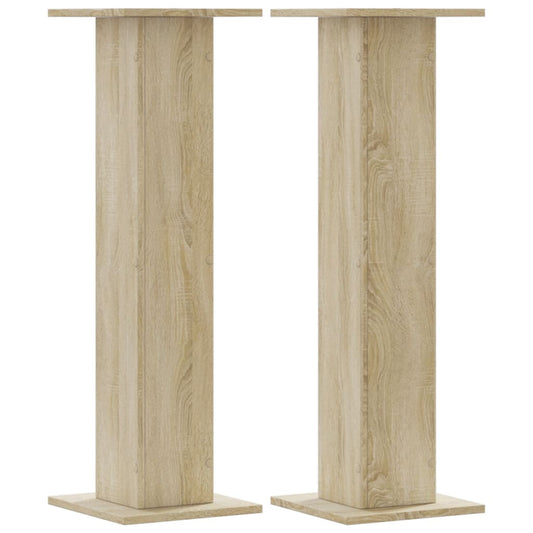 the speaker stands shown together against a plain white background