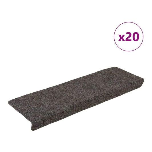 Stair Mats Self-adhesive 65x21x4 cm 20 Anthracite