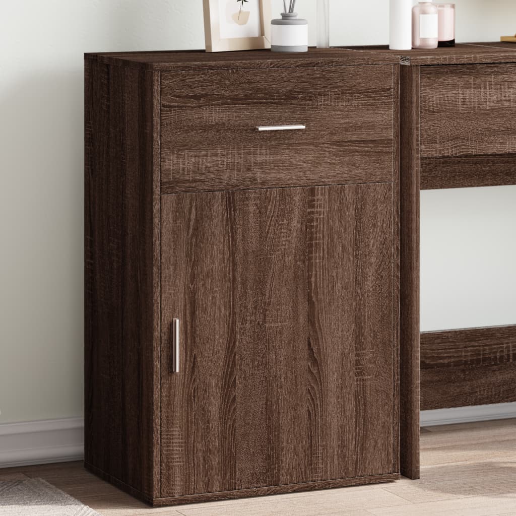Storage Cabinet 56,5x39x90 cm Engineered Wood Brown oak
